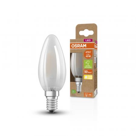 Osram E14 LED Kerzenlampe CLASSIC besonders effizient 2,5W wie 40W 2700 K warmweißes Licht